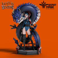 Luna Raised By Dragons 75mm