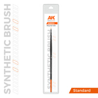 AK Synthetic Brush Round 4/0